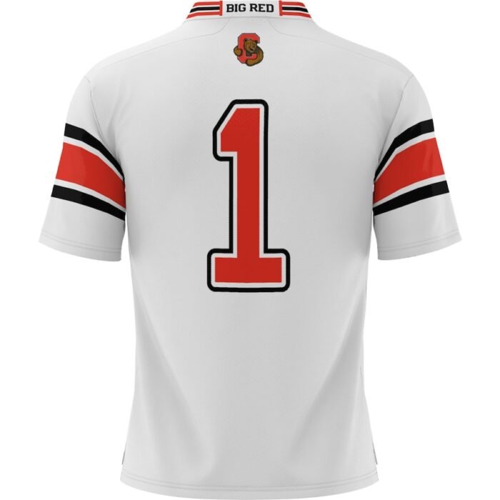 #1 Cornell Big Red ProSphere Football Jersey - White SKU:200425343