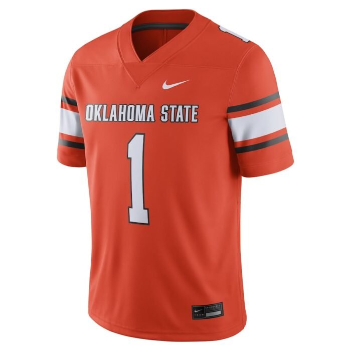 #1 Oklahoma State Cowboys Nike Game Jersey - Orange SKU:5257397