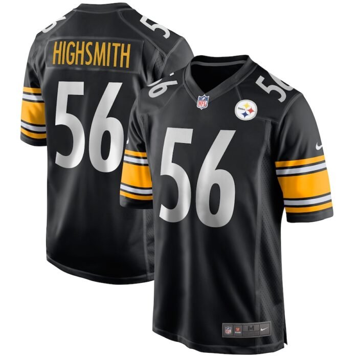 Alex Highsmith Pittsburgh Steelers Nike Game Jersey - Black SKU:3931747