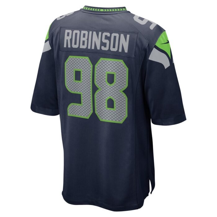Alton Robinson Seattle Seahawks Nike Game Jersey - College Navy SKU:4032183