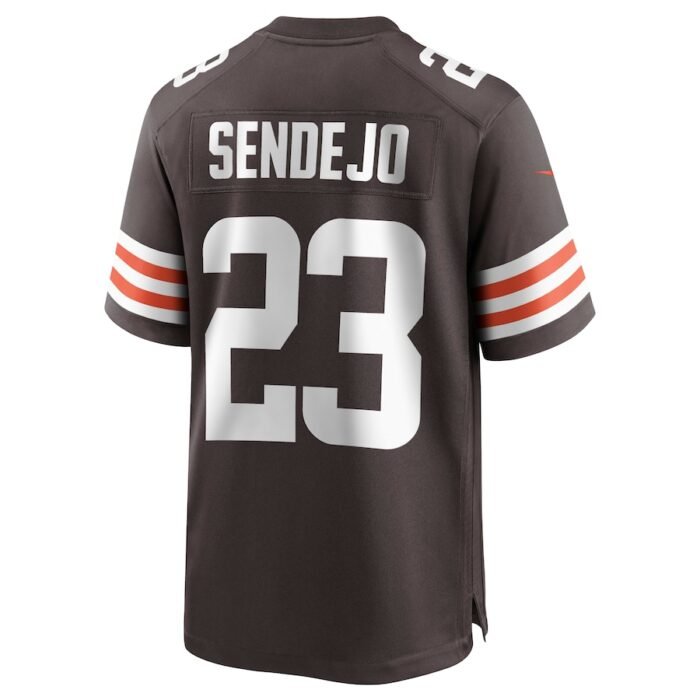 Andrew Sendejo Cleveland Browns Nike Game Jersey - Brown SKU:4023102