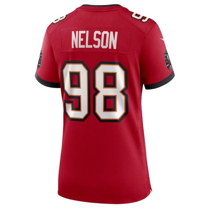 Anthony Nelson Tampa Bay Buccaneers Nike Womens Game Jersey - Red SKU:4032366