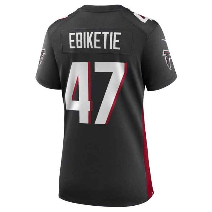 Arnold Ebiketie Atlanta Falcons Nike Womens Game Player Jersey - Black SKU:5110413