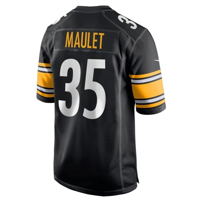 Arthur Maulet Pittsburgh Steelers Nike Game Jersey - Black SKU:4458809