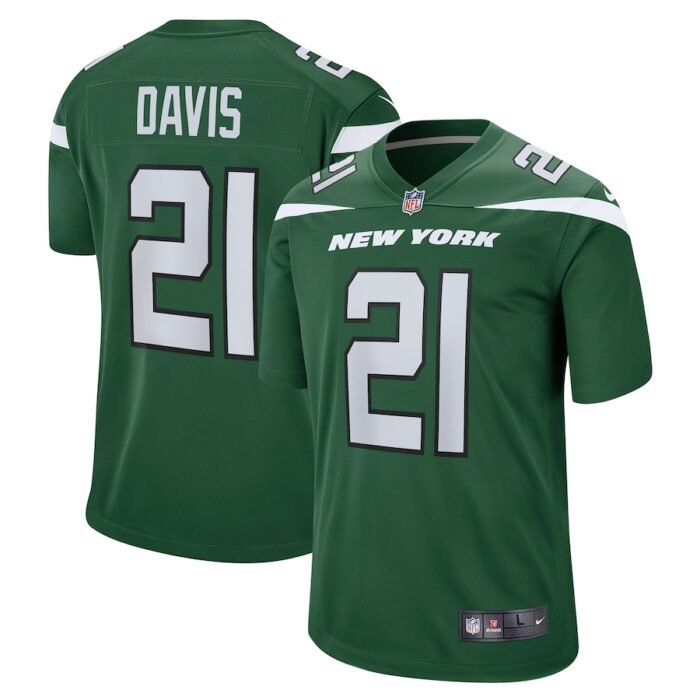 Ashtyn Davis New York Jets Nike Game Player Jersey - Gotham Green SKU:4458431