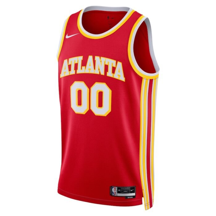Atlanta Hawks Nike Unisex Swingman Custom Jersey Red - Icon Edition SKU:200024616
