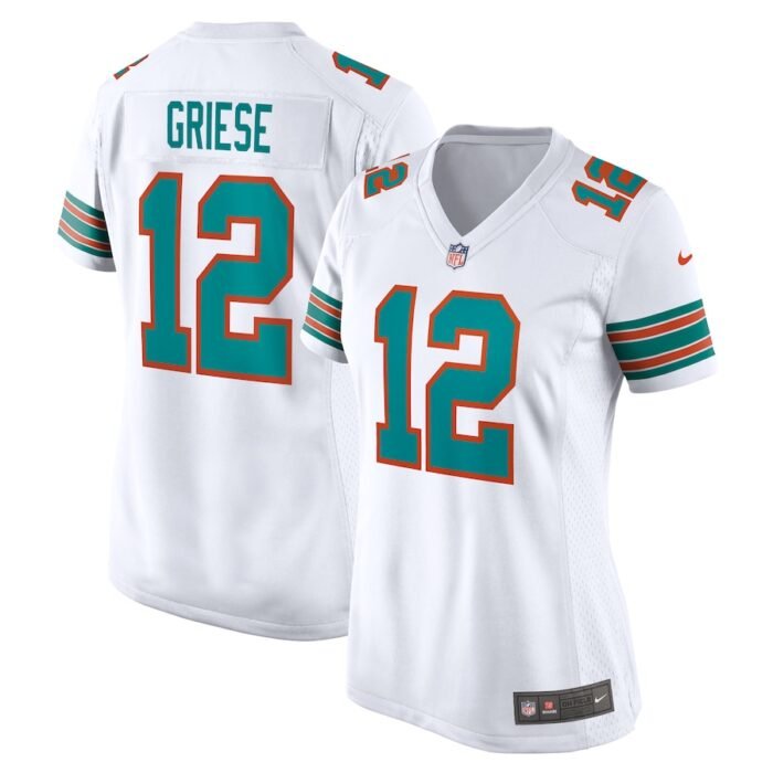 Bob Griese Miami Dolphins Nike Womens Retired Player Jersey - White SKU:4268335