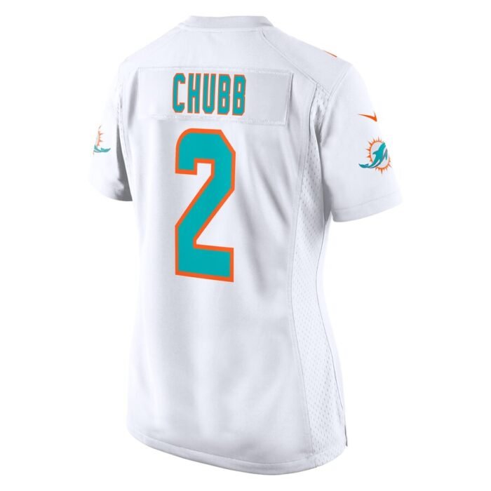 Bradley Chubb Miami Dolphins Nike Womens Game Player Jersey - White SKU:5233782