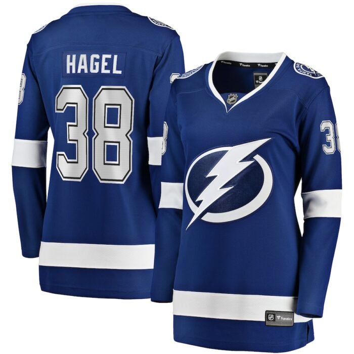 Brandon Hagel Tampa Bay Lightning Fanatics Branded Womens Home Breakaway Player Jersey - Blue SKU:4801717