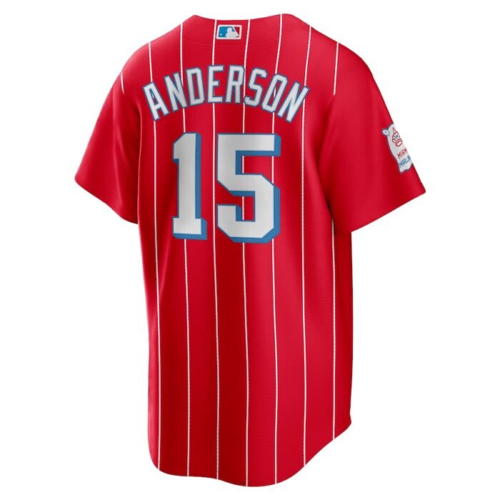 Brian Anderson Miami Marlins Nike City Connect Replica Player Jersey - Red SKU:200105911