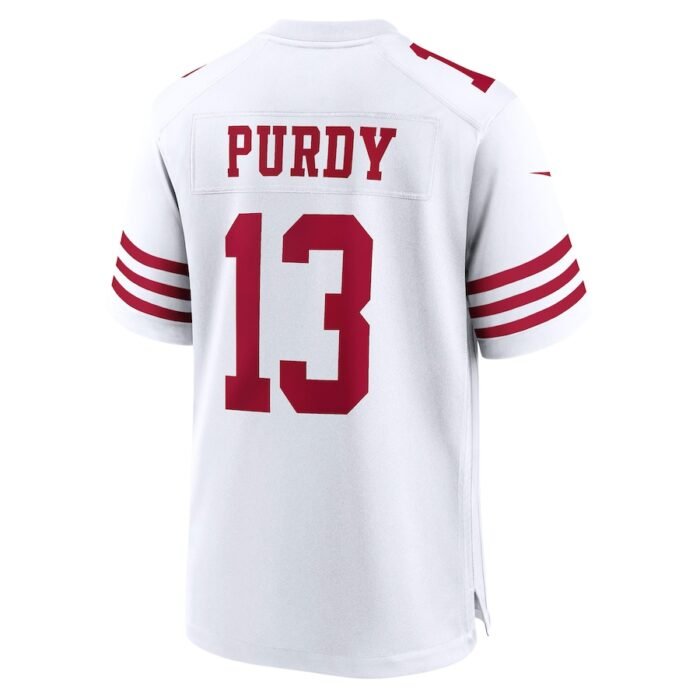 Brock Purdy San Francisco 49ers Nike Game Player Jersey - White SKU:5274940