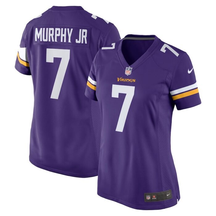 Byron Murphy Jr. Minnesota Vikings Nike Womens Game Jersey - Purple SKU:200139690