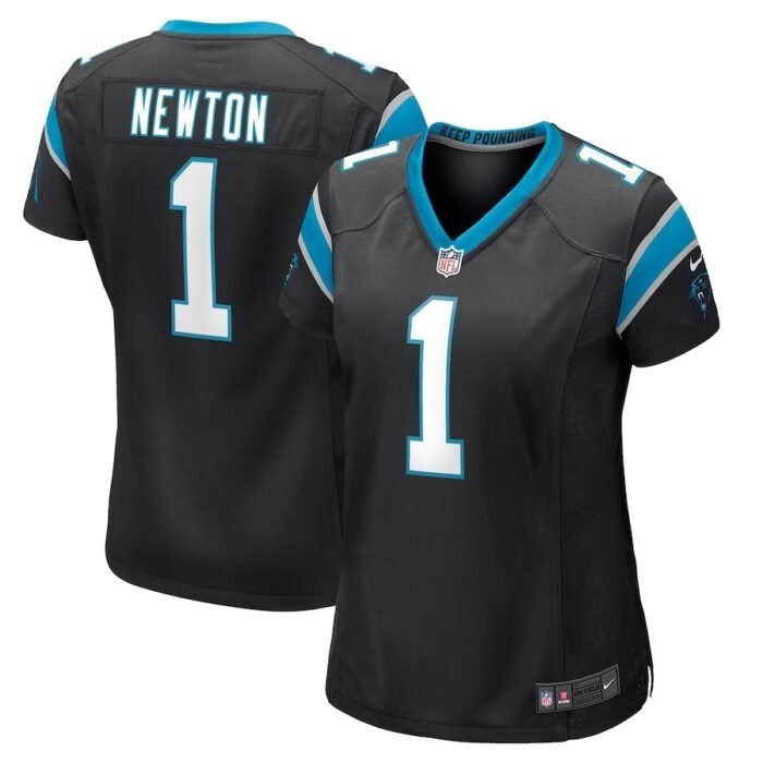 Cam Newton Carolina Panthers Nike Womens Player Game Jersey - Black SKU:4600207
