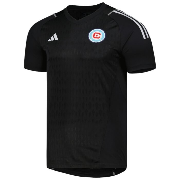 Chicago Fire adidas 2023 Replica Goalkeeper Jersey - Black SKU:4907867