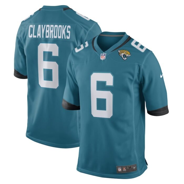 Chris Claybrooks Jacksonville Jaguars Nike Game Player Jersey - Teal SKU:5113992