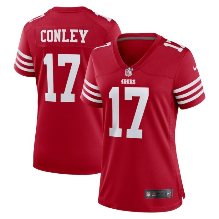Chris Conley San Francisco 49ers Nike Womens Game Jersey - Scarlet SKU:200108924