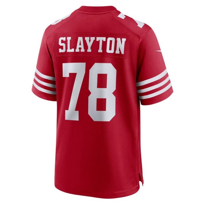 Chris Slayton San Francisco 49ers Nike Game Jersey - Scarlet SKU:4906263