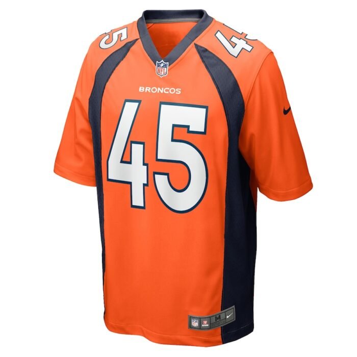 Christopher Allen Denver Broncos Nike Game Player Jersey - Orange SKU:5113318