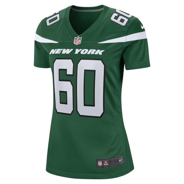 Connor McGovern New York Jets Nike Womens Game Jersey - Gotham Green SKU:4029880