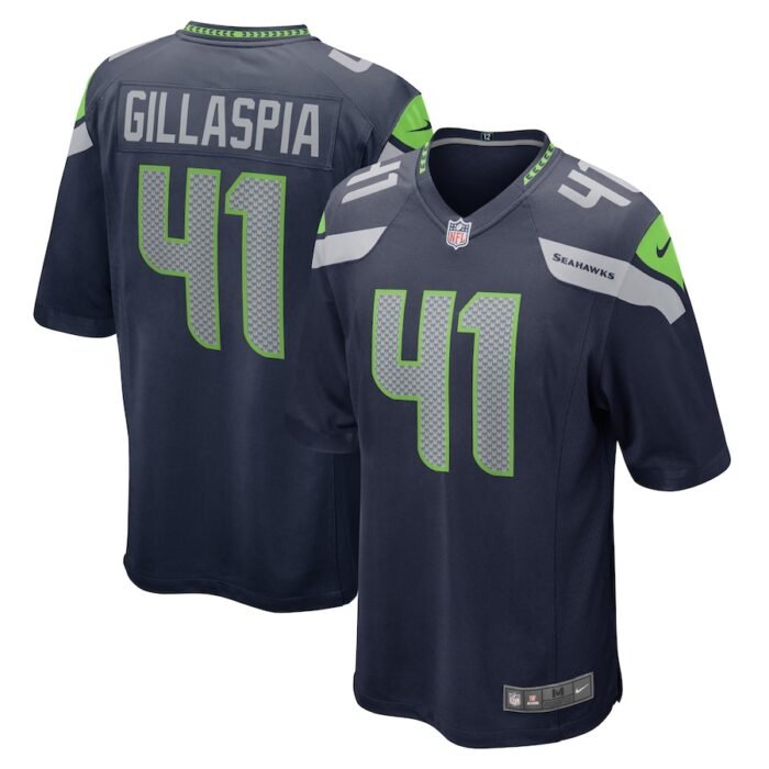 Cullen Gillaspia Seattle Seahawks Nike Home Game Player Jersey - College Navy SKU:5288928