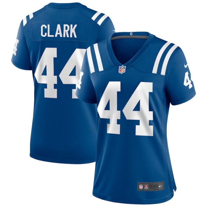 Dallas Clark Indianapolis Colts Nike Womens Game Retired Player Jersey - Royal SKU:3994214