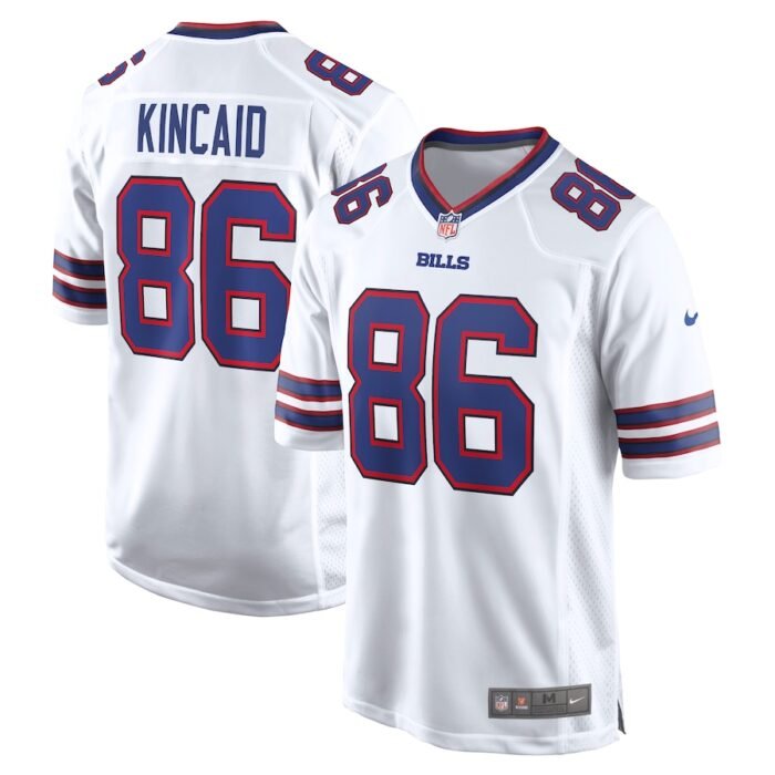 Dalton Kincaid Buffalo Bills Nike  Game Jersey - White SKU:200325314