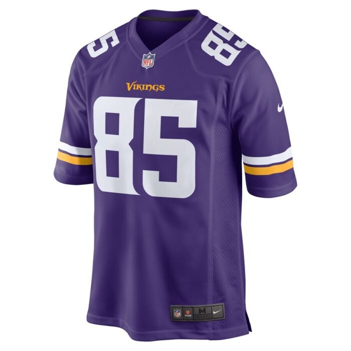 Dan Chisena Minnesota Vikings Nike Game Jersey - Purple SKU:4027145