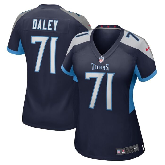 Dennis Daley Tennessee Titans Nike Womens Game Player Jersey - Navy SKU:5121433
