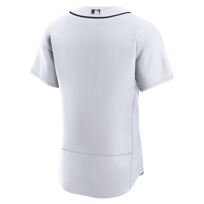 Detroit Tigers Nike Home Logo Authentic Team Jersey - White SKU:4375356