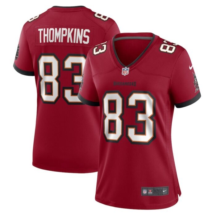 Deven Thompkins Tampa Bay Buccaneers Nike Womens Game Player Jersey - Red SKU:5120912