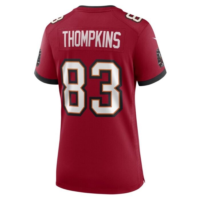 Deven Thompkins Tampa Bay Buccaneers Nike Womens Game Player Jersey - Red SKU:5120912
