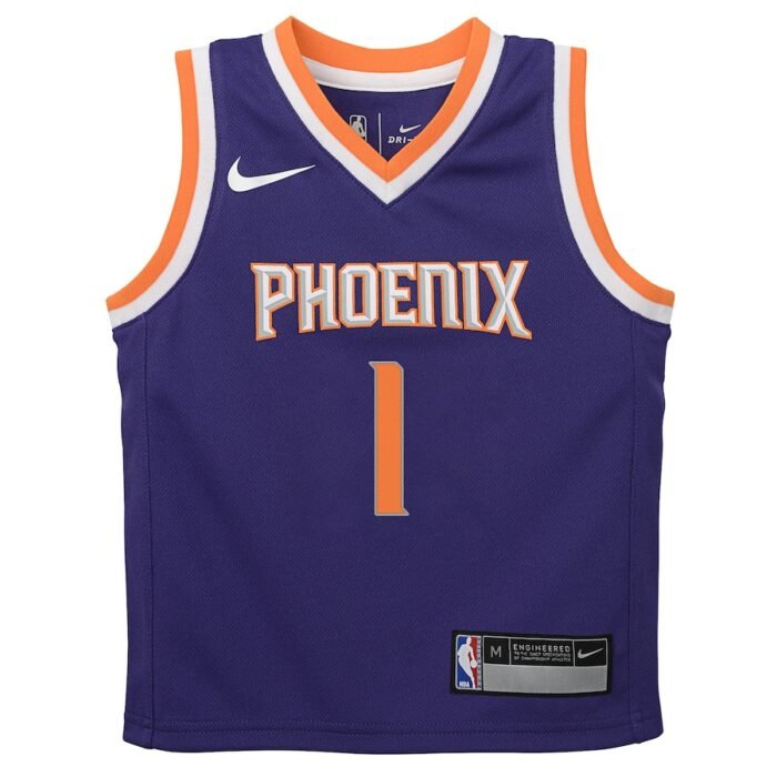 Devin Booker Phoenix Suns Nike Preschool Replica Jersey Purple - Icon Edition SKU:2812224