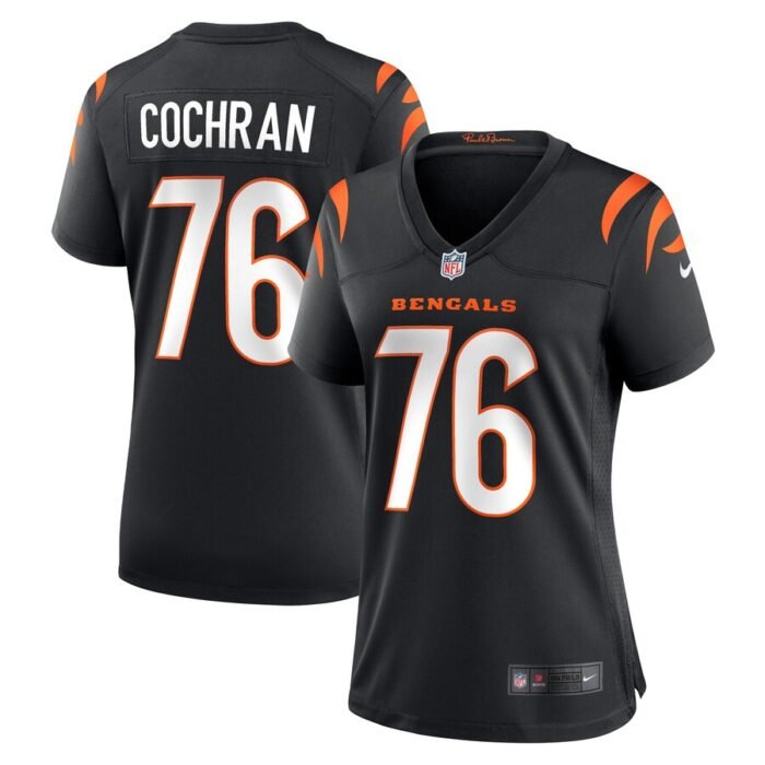 Devin Cochran Cincinnati Bengals Nike Womens Game Player Jersey - Black SKU:5111774
