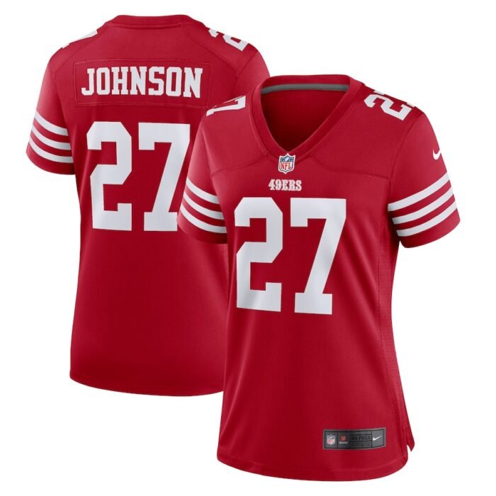 Dontae Johnson San Francisco 49ers Nike Womens Game Player Jersey - Scarlet SKU:5111147