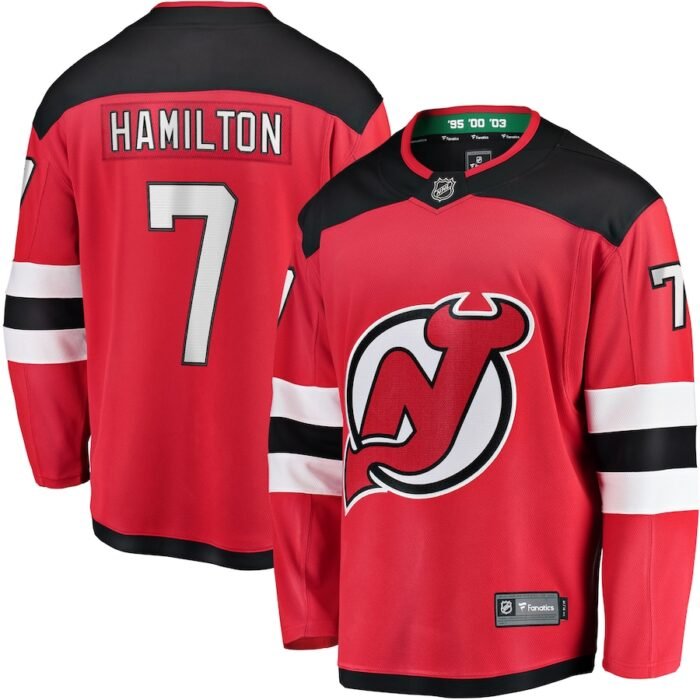 Dougie Hamilton New Jersey Devils Fanatics Branded Youth Breakaway Player Jersey - Red SKU:4444649
