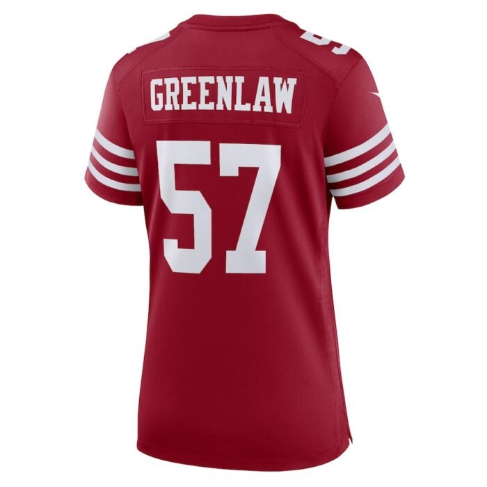 Dre Greenlaw San Francisco 49ers Nike Womens Home Game Player Jersey - Scarlet SKU:5176873