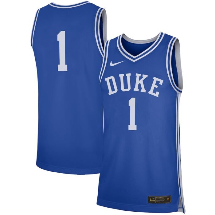 Duke Blue Devils Nike Replica Jersey - Royal SKU:3446227