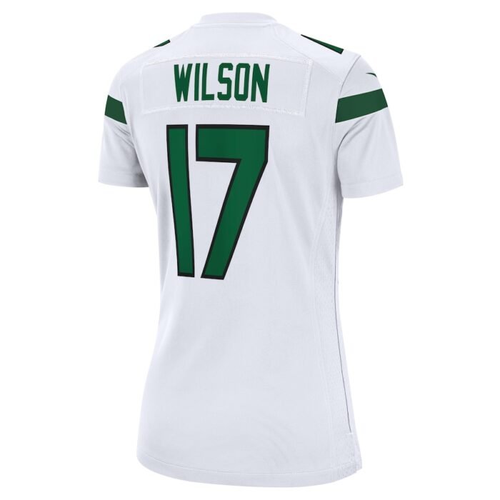 Garrett Wilson New York Jets Nike Womens Game Player Jersey - White SKU:5128739