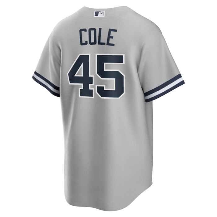 Gerrit Cole New York Yankees Nike Road Replica Player Name Jersey - Gray SKU:3798052