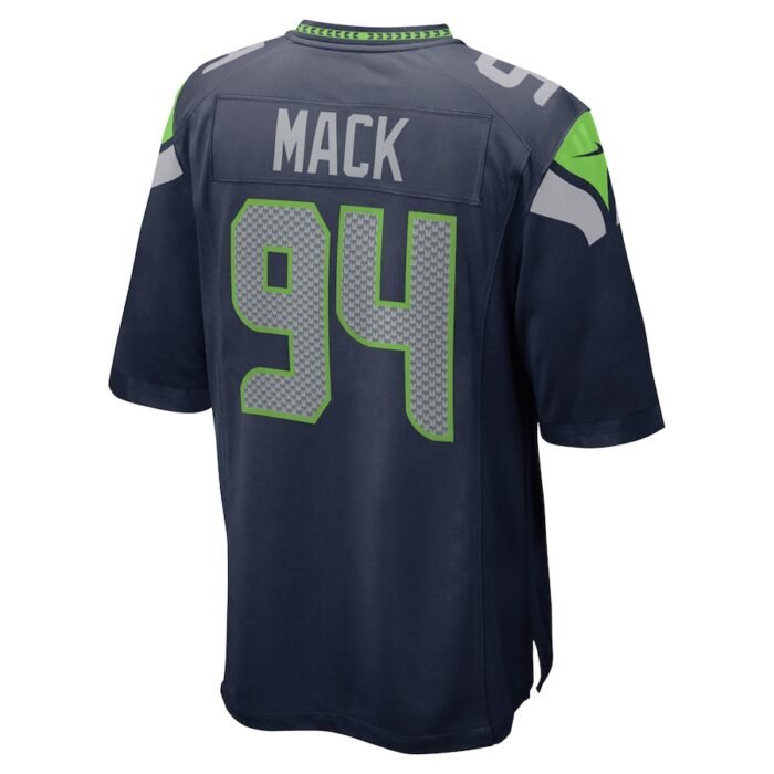 Isaiah Mack Seattle Seahawks Nike Home Game Player Jersey - College Navy SKU:5288936