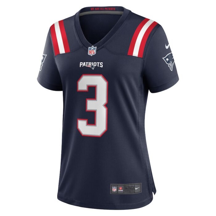 Jabrill Peppers New England Patriots Nike Womens Game Jersey - Navy SKU:4899172