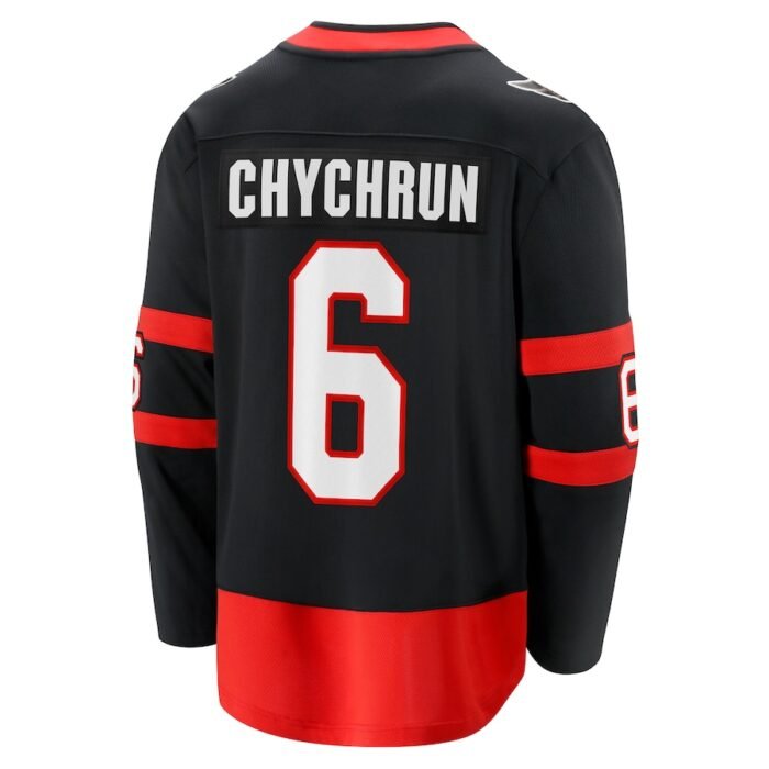 Jakob Chychrun Ottawa Senators Fanatics Branded Home Breakaway Jersey - Black SKU:200037535