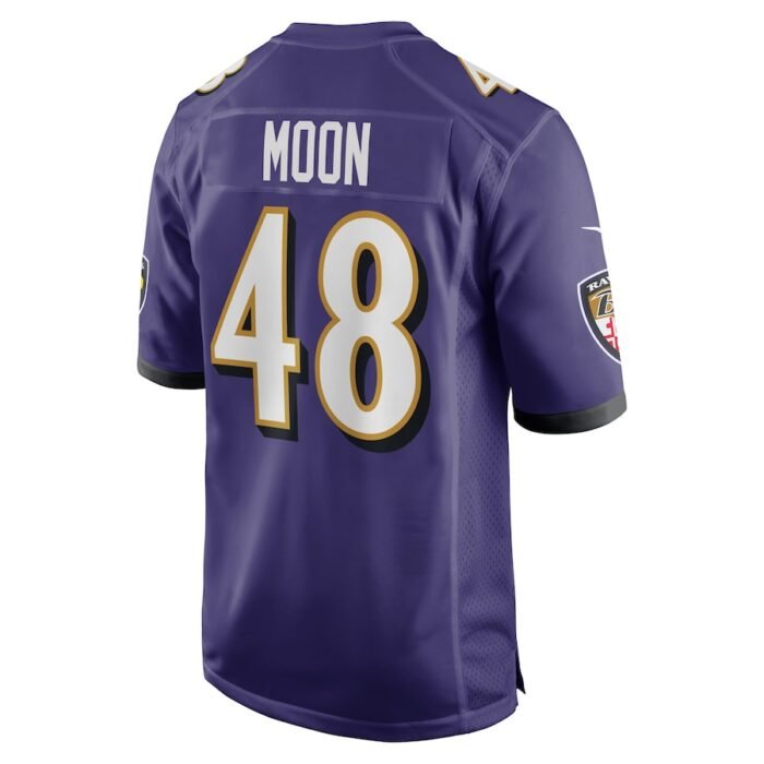 Jeremiah Moon Baltimore Ravens Nike Game Player Jersey - Purple SKU:5110785