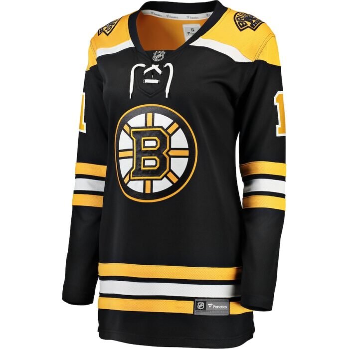 Jeremy Swayman Boston Bruins Fanatics Branded Womens 2017/18 Home Breakaway Jersey - Black SKU:4325976
