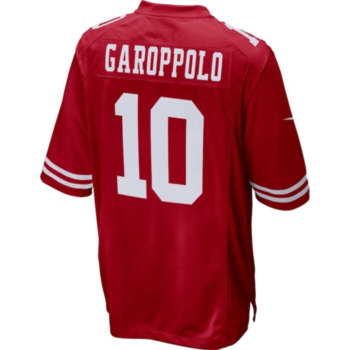 Jimmy Garoppolo San Francisco 49ers Nike Game Jersey - Scarlet SKU:3892404