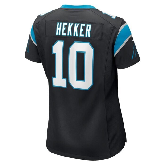 Johnny Hekker Carolina Panthers Nike Womens Game Player Jersey - Black SKU:5110802