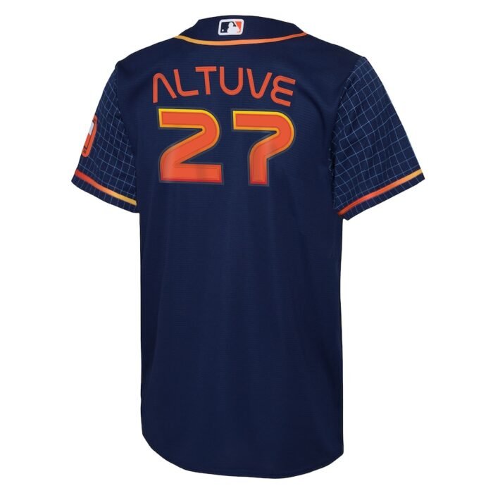 Jose Altuve Houston Astros Nike Toddler 2022 City Connect Player Jersey - Navy SKU:4799450
