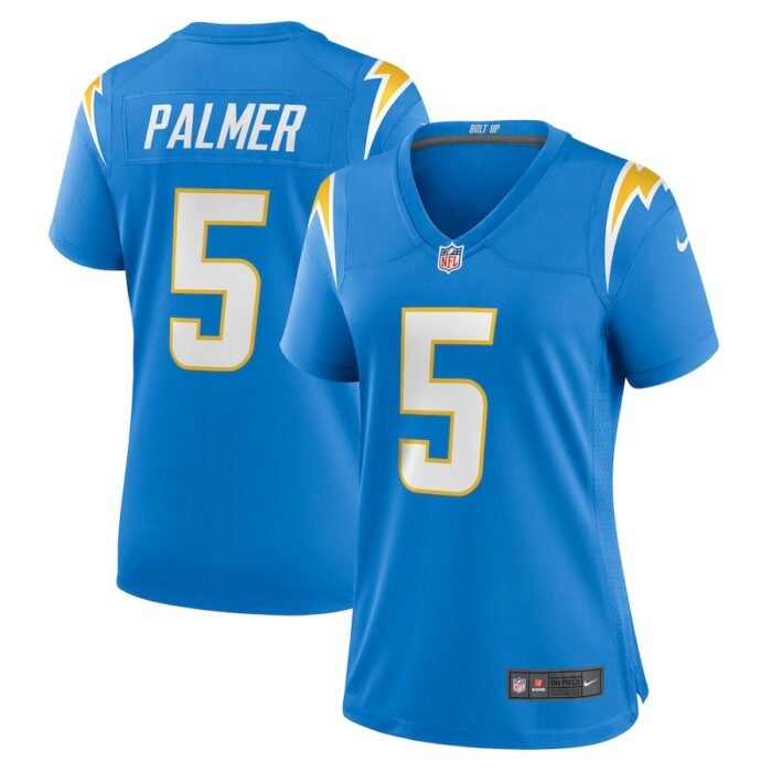 Joshua Palmer Los Angeles Chargers Nike Womens Game Player Jersey - Powder Blue SKU:4386724