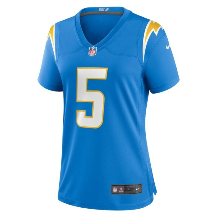 Joshua Palmer Los Angeles Chargers Nike Womens Game Player Jersey - Powder Blue SKU:4386724