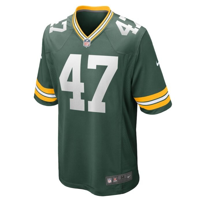 Justin Hollins Green Bay Packers Nike Home Game Player Jersey - Green SKU:5288143